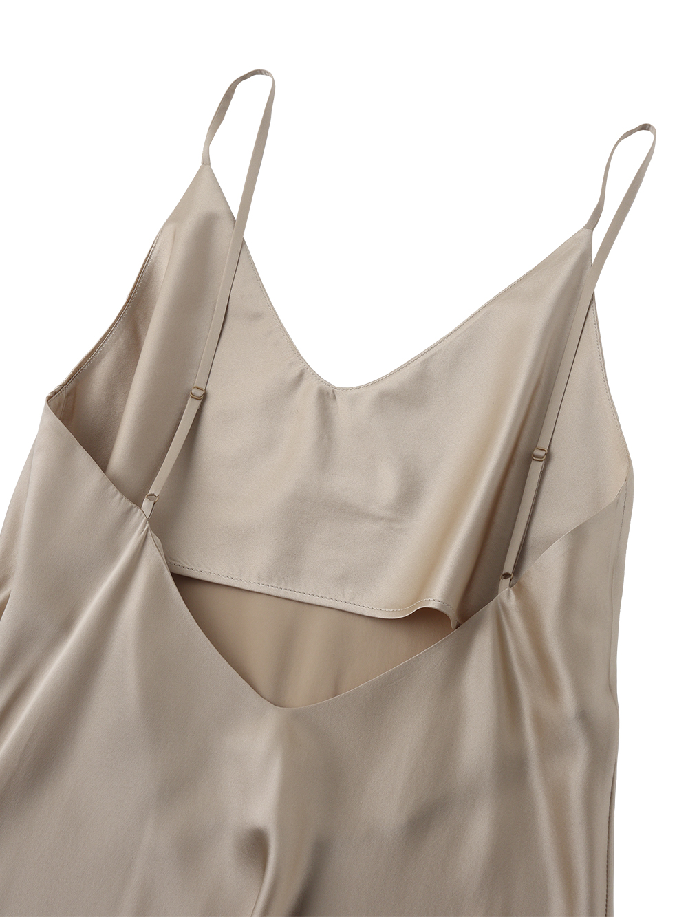 silk back open dress / シルクバックオープンドレス - Priv. Spoons Club