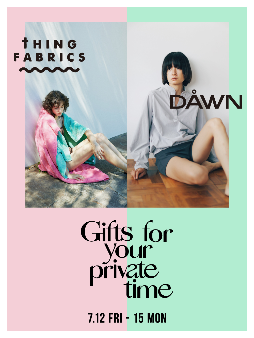 Gifts for your private time＠Daikanyama Store